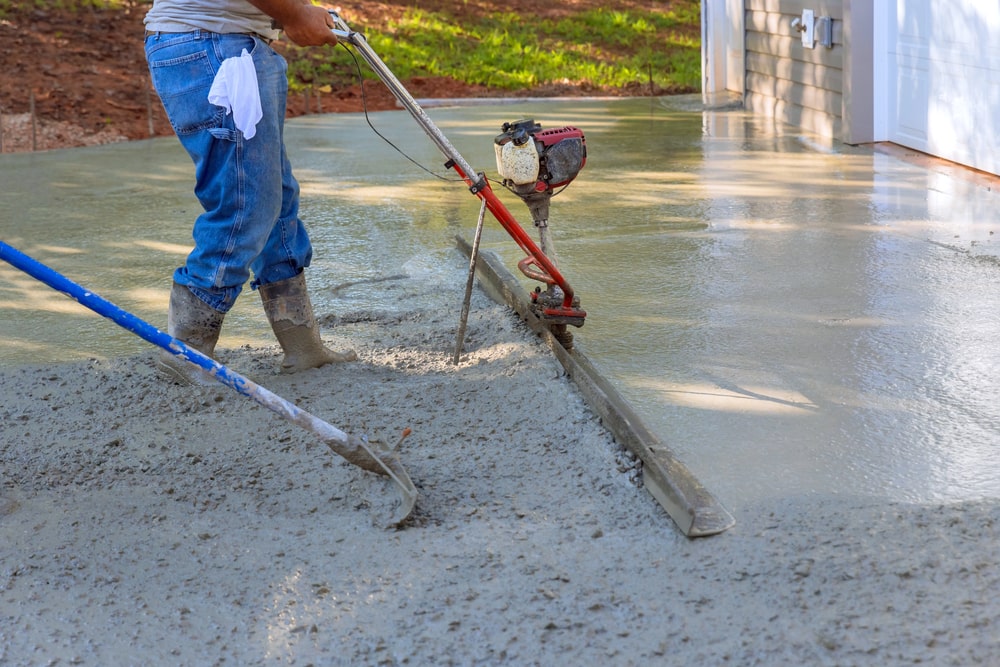 Tear out and 304 limestone base prep for a driveway replacement in Hilliard Columbus OH